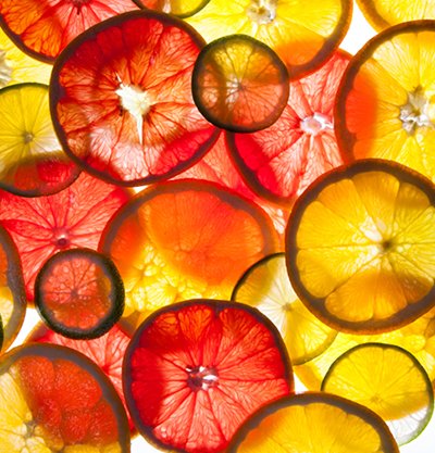 Rodajas de cítricos